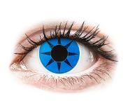 Maxvue Vision ColourVUE Crazy Lens - Blue Star - non correctrices (2 lentilles)