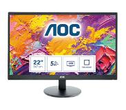 AOC 70 Series E2270SWN LED display 54,6 cm (21.5") 1920 x 1080 pixels Full HD LCD Noir