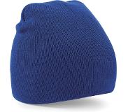 Beechfield Pack 50 Bonnet homme Beanie original Pull-On Bright Royal - Beechfield B44 - Taille One Size