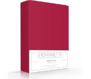 Romanette Drap-housse Romanette Rouge (Coton)-80 x 200 cm