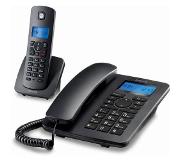 Motorola Téléphone fixe C4201 + Téléphone sans fil Combo