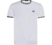 Fred perry T-shirt Twin Tipped T-shirt Blanc Homme | Pointure L