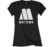 MOTOWN T-shirt M Logo Black L