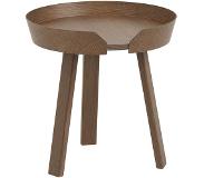 Muuto Around Coffee Table Small Stained Dark Brown - Muuto