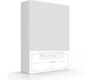 Romanette Drap Romanette Gris Clair (Coton)-200 x 260 cm (2-personnes)