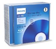 Philips Pack 5 BD-RE 25GB 2 x