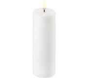 Uyuni Bougie cylindrique LED Nordic White 5,8 x 15 cm - Uyuni