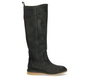 Shabbies Bottes Shabbies Amsterdam Women Boot 2 CM Waxed Suede Black-Taille 39