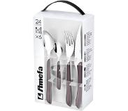 Amefa Set de coutellerie 24 pcs Eclat Gris