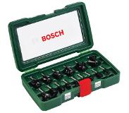 Bosch Bosh Set de Fraises 15 pièces Bois