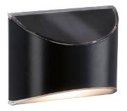 Paulmann LED applique murale Elliot Gris Métal/Plastique 0.05W 7lm - 830 Blanc Chaud | Solar - Détecteur de lumière