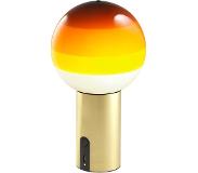 Marset Dipping Light Portable Amber/Brushed Brass - Marset