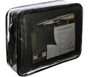 Livin'outdoor Tissu d'ombrage Iseo PEHD carré 3,6x3,6 m Gris