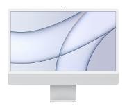 Apple iMac 24" (2021) MGPC3FN/A 8 Go/256 Go GPU 8 Cœurs Argent AZERTY