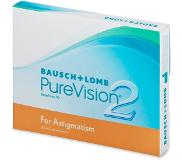 Bausch & Lomb PureVision 2 for Astigmatism (3 lentilles)