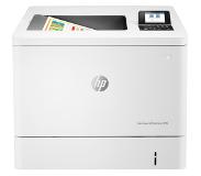 HP Color LaserJet Enterprise M554dn printer, Print, Printen via de USB-poort aan voorzijde; Dubbelzijdig printen