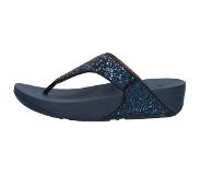 FitFlop Tongs FitFlop Lulu Glitter Toe-Thongs Midnight Navy-Taille 40