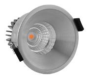 Noxion Spot LED Starlight Aluminium 6W 400lm 36D - 927 Blanc Très Chaud | Diamètre 80mm - IP54 - Meilleur rendu des couleurs - Dimmable | Diametre 80mm