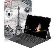 IMoshion Étui à rabat Design Trifold Microsoft Surface Go 3 / 2 - Paris