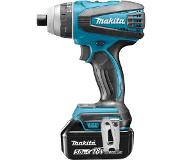 Makita Perceuse visseuse sans-fil hybride Makita DTP141RTJ - 18V Li-ion - 2 batteries 5,0 ah - MAKPAC - Brushless - 22 Nm