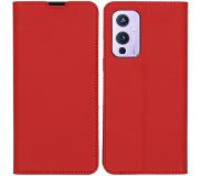 IMoshion Étui de téléphone Slim Folio OnePlus 9 - Rouge