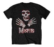 Misfits T-shirt Hands 2XL Noir