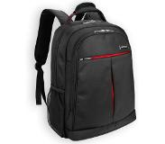 Accezz Business Series Laptop Backpack - Sac à dos pour ordinateur portable - Convient aux ordinateurs portables jusqu'a 15,6 pouces - Noir