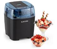 Klarstein Creamberry Machine à glace Bac isotherme Machine à frozen yogourt 1,5L noir