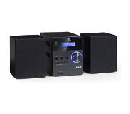 Auna MC-20 DAB Micro chaîne stéréo CD radio FM DAB+ Bluetooth - noir