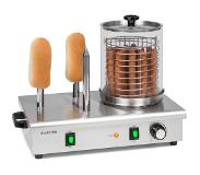 Klarstein Wurstfabrik Pro 600 Machine à hot dogs 600W 5L 30 à 100°C verre & inox
