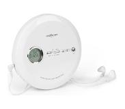 OneConcept CDC 100 BT Discman lecteur CD Bluetooth LCD ASP 2x 1,5V blanc