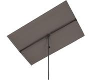 Blumfeldt Flex-Shade XL parasol 150 x 210 cm en polyester UV 50 gris foncé