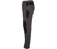 SOL's Pantalon Bicolore de Travail Metal Pro Dark Grey/Black - Sol's 01560 - Taille 056