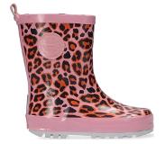 Shoesme Bottes de Pluie Shoesme Rainboot Leopard Pink-Taille 20