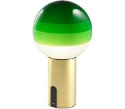 Marset Dipping Light Portable Green/Brushed Brass - Marset