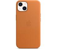 Apple iPhone 13 Back Cover avec MagSafe Leer Ocre