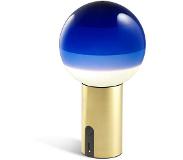 Marset Dipping Light Portable Blue/Brushed Brass - Marset