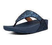 FitFlop Tongs FitFlop Lulu Glitter Toe-Thongs Midnight Navy-Taille 39