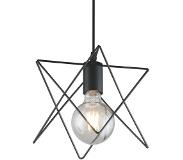 LumenXL Lampe suspendue industrielle en métal noir - Star