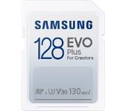 Samsung EVO Plus 128 Go, SDXC, UHS-I, U3, 130 Mo/s, FHD & 4K UHD, Memory Card (MB-SC128K)