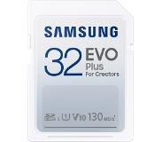 Samsung EVO Plus 32 Go, SDHC, UHS-I, U1, 130 Mo/s, FHD, Memory Card (MB-SC32K)