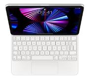 Apple Magic Keyboard iPad Pro 11 pouces (2021/2020) et iPad Air (2020) AZERTY Blanc