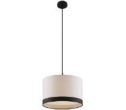 LINDBY Laia Suspension White/Black - Lindby