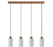 LINDBY Nicus 4 Suspension Wood - Lindby