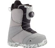 Burton - Boots snowboard enfant - Zipline Boa Gray/Neo-Mint 2021 - Gris