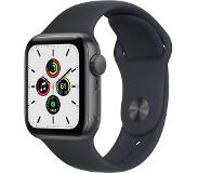 Apple Watch SE 40 mm Aluminium Gris Sidéral Bracelet Sport Minuit