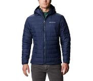Columbia - Powder Lite Hooded Jacket M Collegiate Navy - Homme - Taille : S