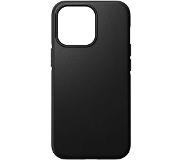 Nomad Modern Coque en cuir Magsafe iPhone 13 Pro Noir
