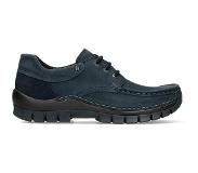 Wolky Chaussures à Lacets Wolky Women Fly Winter Oiled Nubuck Blue-Taille 37