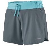 Patagonia - W's Nine Trails Shorts - 6 in. Plume Grey - Femme - Taille : L